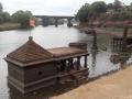 पाणी आटल्याने पंचगंगा काठावरील प्राचीन मंदिरांचे दर्शन - Marathi News | View of the ancient temples of Panchganga Katha after flooding the water | Latest kolhapur News at Lokmat.com
