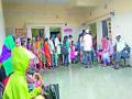 पेठच्या ग्रामीण रु ग्णालयात पाणीच पाणी - Marathi News |  Drinking Water in Rural village level of Peth | Latest nashik News at Lokmat.com