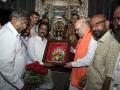 अमित शहा यांनी घेतले ‘अंबाबाई’चे दर्शन - Marathi News | Amit Shah's visit to 'Ambabai' | Latest kolhapur News at Lokmat.com