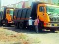 अवैधरीत्या मुरूमाची तस्करी करणारे दोन हायवा ट्रक जप्त - Marathi News | Two highway trucks smuggled illegally in Murmur were seized | Latest chandrapur News at Lokmat.com
