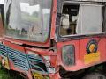पाचोरा गिरड रोडवर एसटी बस कारचा अपघात - Marathi News | ST bus car accident on Pachora Girad road | Latest jalgaon News at Lokmat.com