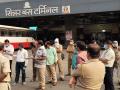 सिन्नरला पाच बसेसमधून ११० परप्रांतीय गावाकडे रवाना - Marathi News | Sinnar was sent to 110 foreign villages in five buses | Latest nashik News at Lokmat.com