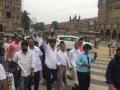 मराठा आरक्षण प्रश्न : गनिमी काव्याने मुंबईत ठिय्या आंदोलन - Marathi News | Maratha Reservation Question: Sit-in agitation in Mumbai with guerrilla poetry | Latest kolhapur News at Lokmat.com