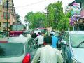 शहरातील वाहतूक कोंडी ठरतेय जीवघेणी - Marathi News | The traffic in the city is bound to be life threatening | Latest bhandara News at Lokmat.com