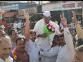 झिरवाळ यांचे दिंडोरीत जल्लोषात स्वागत - Marathi News | Zirwal welcomes Dindori | Latest nashik News at Lokmat.com