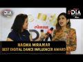 Nagma Mirajkar has received the Best Digital Dance Influencer Award - Marathi News | Nagma Mirajkar has received the Best Digital Dance Influencer Award | Latest filmy Videos at Lokmat.com