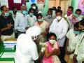 बुलडाणा जिल्ह्यात पहिल्याच दिवशी ५७५ जणांना दिली काेराेना लस - Marathi News | Corona Vaccine : In Buldana district, 575 people were vaccinated on the first day | Latest buldhana News at Lokmat.com