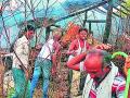 सिलिंडरचा भडका, घर जळाले - Marathi News | Cylinders burst, house burnt | Latest chandrapur News at Lokmat.com