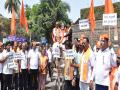 सोने-चांदी खरेदी न होण्यासाठी जमावबंदी लावा, कोल्हापुरात उद्धवसेनेचे उपरोधात्मक आंदोलन - Marathi News | Ban on gatherings to prevent purchase of gold and silver, Uddhav Sena's ironic protest in Kolhapur | Latest kolhapur News at Lokmat.com