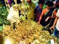धनत्रयोदशीला सोने झळाळले - Marathi News | Gold jewelery attracted gold | Latest nagpur News at Lokmat.com