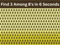 Optical Illusion: तुमचे डोळे तीक्ष्ण आहे असं वाटत असेल तर 8 नंबरांमध्ये लपलेला 3 नंबर शोधा, ठराल जीनिअस! - Marathi News | Optical Illusion : Can you find 3 number hidden among 8 numbers | Latest social-viral News at Lokmat.com