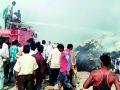 दर्यापूरच्या श्री बालाजी जिनिंगला आग - Marathi News | Mr. Balaji Jining fire at Daryapur | Latest amravati News at Lokmat.com