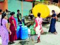 लोकसंख्या पाच लाख, टँकर अकराच - Marathi News | Population five lakh, tanker eleven | Latest chandrapur News at Lokmat.com