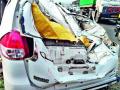 कार अपघातात एक गंभीर जखमी - Marathi News | One seriously injured in a car accident | Latest nashik News at Lokmat.com