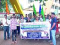 ‘लोकतांत्रिक’च्या वतीने निदर्शने - Marathi News | Demonstrations on behalf of 'Democratic' | Latest nashik News at Lokmat.com