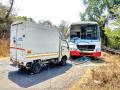 एसटी-टेम्पो अपघातात एक जखमी,दोन्ही वाहनांचे मोठे नुकसान - Marathi News | One injured in ST-Tempo accident, major damage to both vehicles | Latest sindhudurga News at Lokmat.com