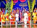 शतकुंडीय हवनात्मक लक्षचंडी महायज्ञास प्रारंभ - Marathi News | Centennial Havani Lakshchandi Mahanagya Yoga | Latest nashik News at Lokmat.com