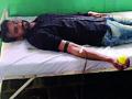 गुरुकुंजात जवानाच्या हस्ते रक्तदान शिबिर - Marathi News | Blood Donation Camp at Gurukunat Javana | Latest amravati News at Lokmat.com
