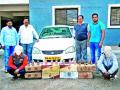 त्र्यंबकेश्वरला पावणेदोन लाखांचा मद्यसाठा जप्त - Marathi News | Trikamkeshwar seized drinking liquor worth Rs | Latest nashik News at Lokmat.com
