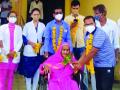 Corona Positive Story :  १०१ वर्षाच्या आजीबाईची कोरोनावर मात - Marathi News | Corona Positive Story: 101 year old grandmother overcomes corona | Latest vashim News at Lokmat.com