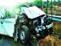 पांगरीजवळील अपघातात एक ठार; तीन जखमी - Marathi News | One killed in accident near Pangri; Three injured | Latest nashik News at Lokmat.com
