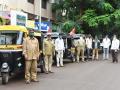 शहरात विविध मागण्यांसाठी रिक्षाचालक उतरले रस्त्यावर - Marathi News | Rickshaw pullers took to the streets for various demands in the city | Latest nashik News at Lokmat.com