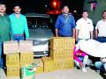 दारूसाठ्यासह लाखोंचा मुद्देमाल जप्त - Marathi News | Millions of money seized including liquor | Latest vardha News at Lokmat.com