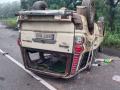 भाविकांची स्कॉर्पिओ उलटून एक ठार, नऊ जखमी - Marathi News | scorpio accident happens in nationa haighway | Latest bhandara News at Lokmat.com