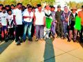 मॅरेथॉन स्पर्धेने महोत्सवाला रंगत - Marathi News | The marathon festival celebrates the festival | Latest chandrapur News at Lokmat.com