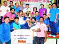 बॅडमिंटन स्पर्धेत पाथखेडा संघ विजेतेपदी - Marathi News | Pathakheda team wins championship in badminton | Latest chandrapur News at Lokmat.com