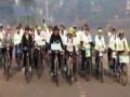 सायकल फेरीतून ‘गोदा वाचवा’चा संदेश - Marathi News | The message of 'Save Goda' from the cycle ride | Latest nashik News at Lokmat.com
