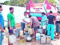 धानोरात टँकरने पाणीपुरवठा सुरू - Marathi News | Water supply through Dhanora tanker started | Latest gadchiroli News at Lokmat.com