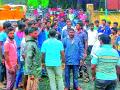 सिरोंचा न.पं.वर नागरिकांची धडक - Marathi News | The strike of citizens on the Sironcha NP | Latest gadchiroli News at Lokmat.com
