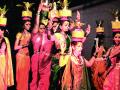 सिंधुदुर्ग : खांबाळे आदिष्टीदेवी मंदिर जिर्णोध्दार वर्धापनदिन सोहळयात नृत्यसंगमने जिंकली रसिकांची मने - Marathi News | Sindhudurg: Khambale won the Ashishadevi Temple with the blessings of Rishik | Latest sindhudurga News at Lokmat.com