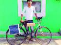 सौर ऊर्जेवर धावणार सायकल - Marathi News | Running Cycle on Solar Power | Latest gondia News at Lokmat.com