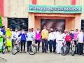 सावित्रीच्या लेकींना मोफत सायकलींचे वाटप - Marathi News | Distribution of free bicycles to Savitri's lakes | Latest nashik News at Lokmat.com