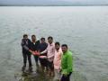 कडवा धरण ओव्हर फ्लो - Marathi News | Bitter dam overflow | Latest nashik News at Lokmat.com