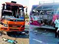ट्रॅव्हल्सची बसला धडक ११ प्रवासी जखमी - Marathi News | Bus passengers hurt 11 passengers | Latest vardha News at Lokmat.com