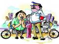 वाहतूक पोलिसांचा ‘डबल’ धमाका...! - Marathi News |  Traffic Police 'double' explosion ...! | Latest nashik News at Lokmat.com