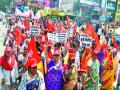 फेरीवाल्यांचा पालिकेवर ‘रोजगार बचाव’ मोर्चा - Marathi News |  'Employment Rescue' Front of the Ferrisers | Latest nashik News at Lokmat.com