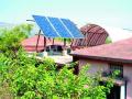 फांगदर शाळेला  सौरऊर्जा संच भेट - Marathi News |  Visit the Fangdar School to Solar Energy Set | Latest nashik News at Lokmat.com