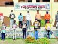 विद्यार्थ्यांना पाठ्यपुस्तकांचे वाटप - Marathi News | Distribution of textbooks to students | Latest nashik News at Lokmat.com