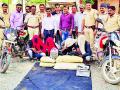 लाखनीत ४० किलो गांजा जप्त - Marathi News | 3 kg of marijuana seized in Lakhani | Latest bhandara News at Lokmat.com