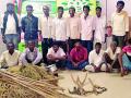 चितळाची शिकार करणाऱ्या १७ आरोपींना अटक - Marathi News | The 17 assailants of Chitala were arrested | Latest gadchiroli News at Lokmat.com