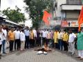 शहरात भाजपविरोधात जोरदार निदर्शने - Marathi News | Violent protests against BJP in the city | Latest nashik News at Lokmat.com