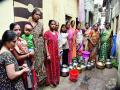 गोरेराम लेन परिसरात पाणीबाणी! - Marathi News |  Waterfall in the Goreram Lane area! | Latest nashik News at Lokmat.com