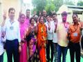 विजयी उमेदवारांचा जल्लोष - Marathi News |  The excitement of the winning candidates | Latest nashik News at Lokmat.com