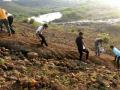 ओसाड टेकडीस वृक्षाच्छादित करण्याचा तरुणांचा निर्धार  - Marathi News | Youth's determination to cover deserted hills | Latest dhule News at Lokmat.com