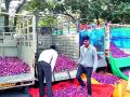 लासलगावी लाल कांद्याची २२ हजार क्विंटल आवक - Marathi News | 4 thousand quintals of red onion arrived in Lasalgavi | Latest nashik News at Lokmat.com