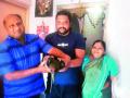झाडावर पतंगाच्या मांजात अडकलेल्या करकोच्याला मिळाले जीवदान - Marathi News |  Karka got trapped in a mud trap on tree | Latest nashik News at Lokmat.com